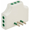 ADATTATORE-TRIPLO-PIATTO-SPINA-TRIPOLARE-ITALIANA-10A---3-PRESE-TRIPOLARI-ITALIANE