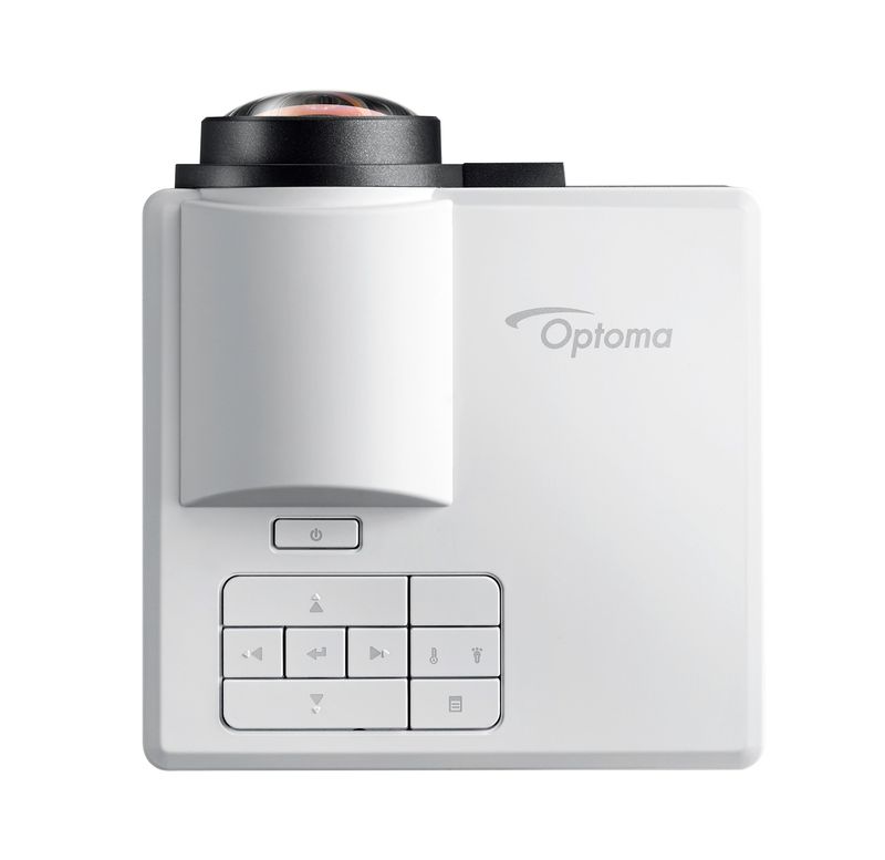 Optoma-ML1050ST--videoproiettore-1000-ANSI-lumen-DLP-WXGA--1280x800--Compatibilita--3D-Proiettore-desktop-Nero-Bianco
