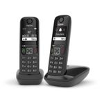 Siemens Gigaset AS690 DUO Telefono analogico/DECT Identificatore di chiamata Nero