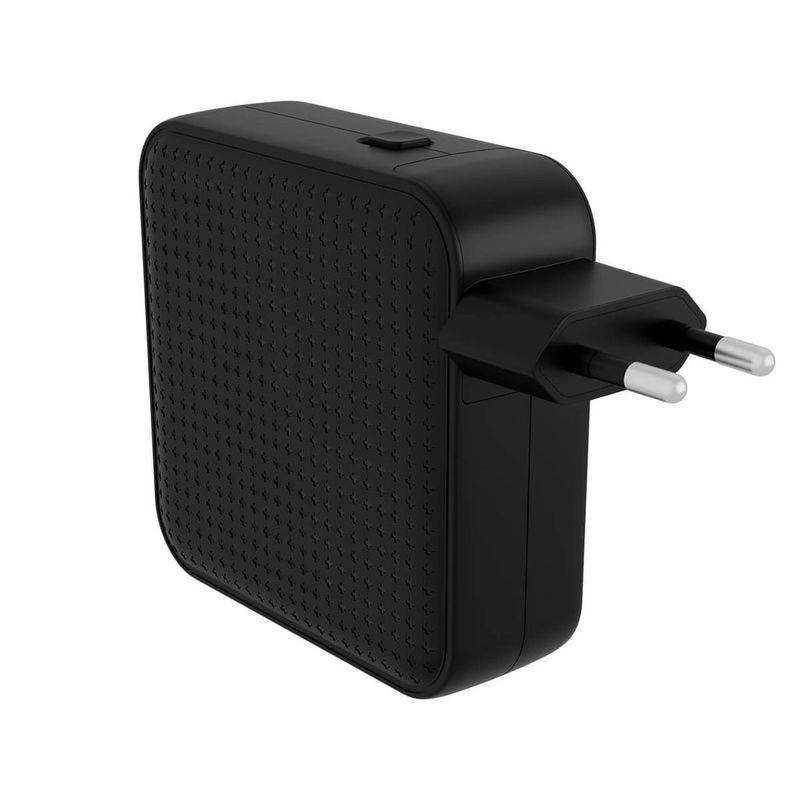 Caricabatterie-da-viaggio-Hyper-HyperJuice-USB-C-GaN-da-100-W--3C1A----Nero