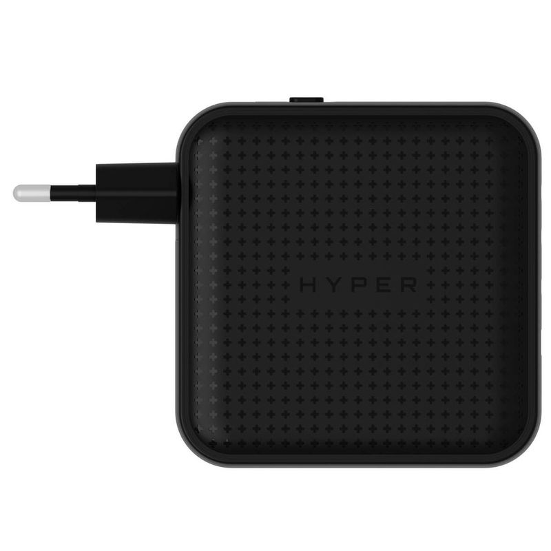 Caricabatterie-da-viaggio-Hyper-HyperJuice-USB-C-GaN-da-100-W--3C1A----Nero