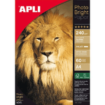 Apli Carta fotografica APPI Photobright A4 240G 60 nebbie