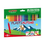 Alpino Confezione Alpine da 24 grani di pino in plastica per bambini - materiale resistente e non tessuto