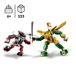 LEGO-71781-Ninjago-Mech-Da-Battaglia-Di-Lloyd-Evolution-Set-Con-2-Action-Figure-E-Potenziamenti-Giochi-Per-Bambini-Dai-6-Anni-In-Su-Con-Minifigure-Multicolore