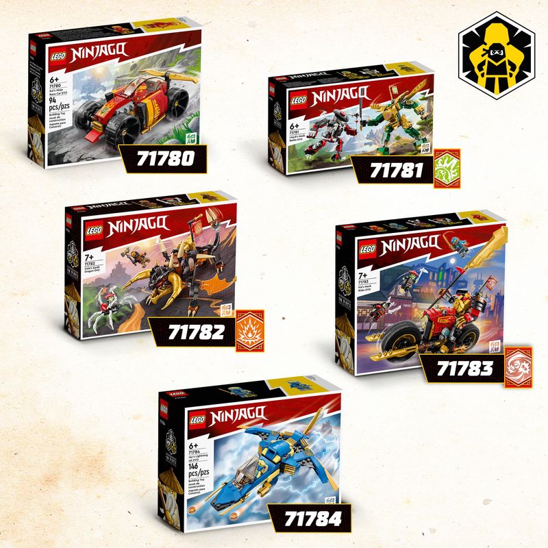 LEGO-71781-Ninjago-Mech-Da-Battaglia-Di-Lloyd-Evolution-Set-Con-2-Action-Figure-E-Potenziamenti-Giochi-Per-Bambini-Dai-6-Anni-In-Su-Con-Minifigure-Multicolore