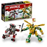 LEGO-71781-Ninjago-Mech-Da-Battaglia-Di-Lloyd-Evolution-Set-Con-2-Action-Figure-E-Potenziamenti-Giochi-Per-Bambini-Dai-6-Anni-In-Su-Con-Minifigure-Multicolore