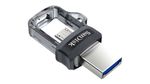 SanDisk-Ultra-Dual-m3.0-unita--flash-USB-64-GB-USB-Type-A---Micro-USB-3.2-Gen-1--3.1-Gen-1--Nero-Argento-Trasparente