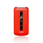 Brondi President 7,62 cm (3") 130 g Rosso Telefono cellulare basico