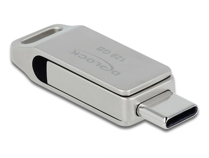 Delock-Doppia-memory-stick-USB-3.2-da-128-GB--USB-C-e-USB-A-