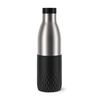 EMSA-Bludrop-Sleeve-N3111100-borraccia-Uso-quotidiano-700-ml-Acciaio-inox-Nero-Acciaio-inox