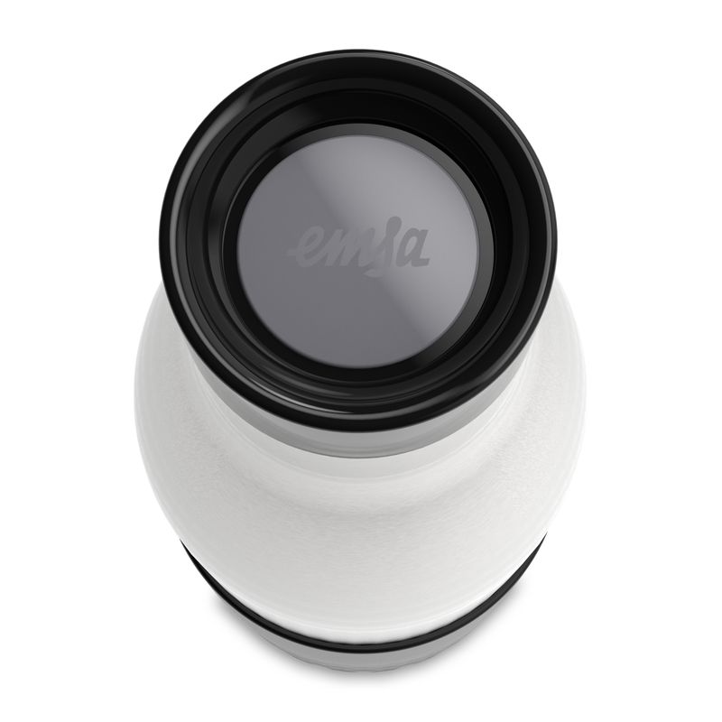 EMSA-Bludrop-Sleeve-N3111100-borraccia-Uso-quotidiano-700-ml-Acciaio-inox-Nero-Acciaio-inox