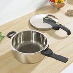 Tefal-Secure-Trendy-YS22Z4-4-L-Acciaio-inox