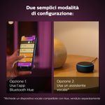 Philips-Hue-White-and-Color-ambiance-Play-Kit-Base-con-alimentatore-2-pezzi-Nero