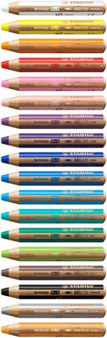 STABILO-woody-3-in-1-Verde-1-pz