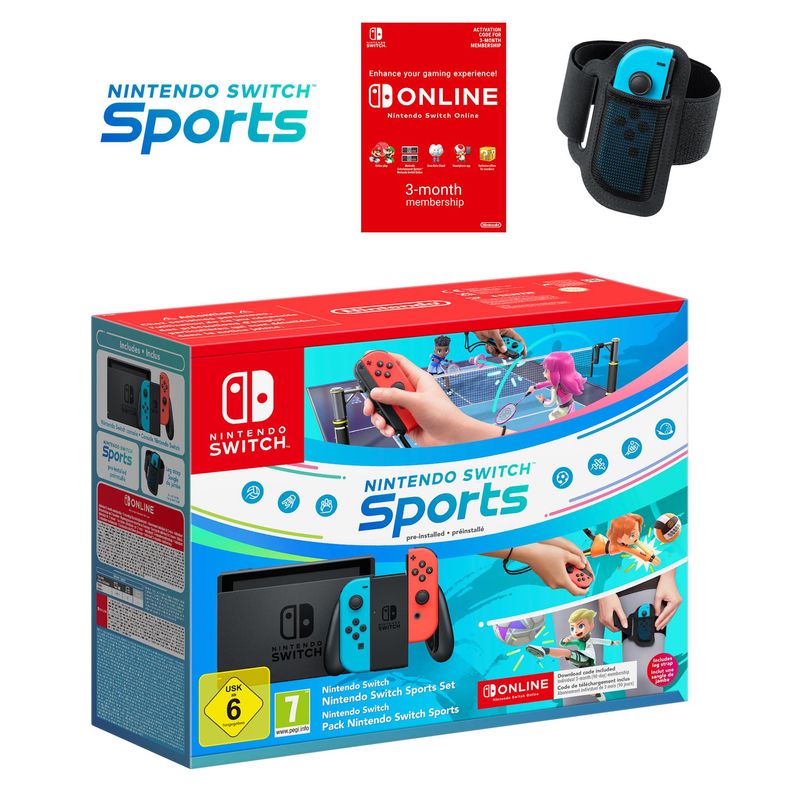 Nintendo-Switch-Sports-Set-console-da-gioco-portatile-158-cm--6.2---32-GB-Touch-screen-Wi-Fi-Blu-Grigio-Rosso