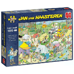 Jumbo Spiele Jumbo Jan van Haasteren Camping in The Forest 1000 Pezzi Puzzle