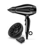 BaByliss Compact Pro 2400 asciuga capelli 2400 W Nero