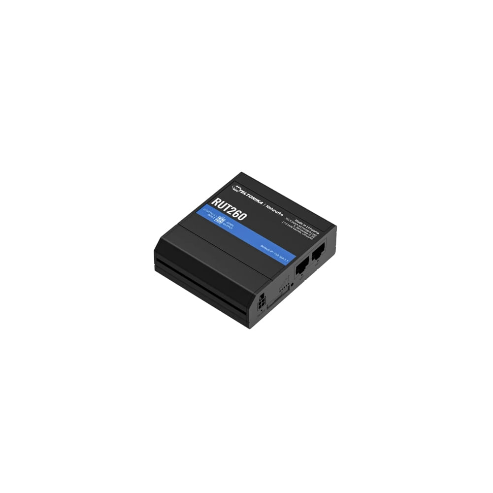 Teltonika RUT260  Router industriale LTE  Cat.6 2x LAN 100Mb/s WiFi 2.4GHz RUT260 000000