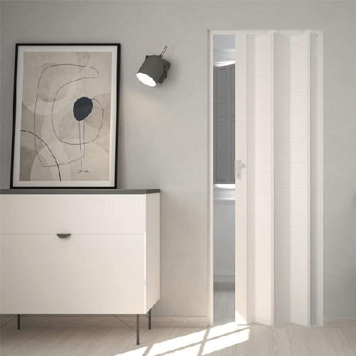 Pidema:Porte interne a soffietto moderne, porta a soffietto bianco orizzontale per gli interni della casa in offerta