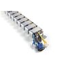 ASSMANN-Electronic-DA-90506-blindosbarra-Portacavi-a-curva-Argento