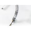 ASSMANN-Electronic-DA-90506-blindosbarra-Portacavi-a-curva-Argento