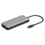 Digitus Docking station USB-C 8 porte (USB-C DOCKING STATION 8-PORT - 2HDMI 3USB A 1RJ45-SD-MICROSD)