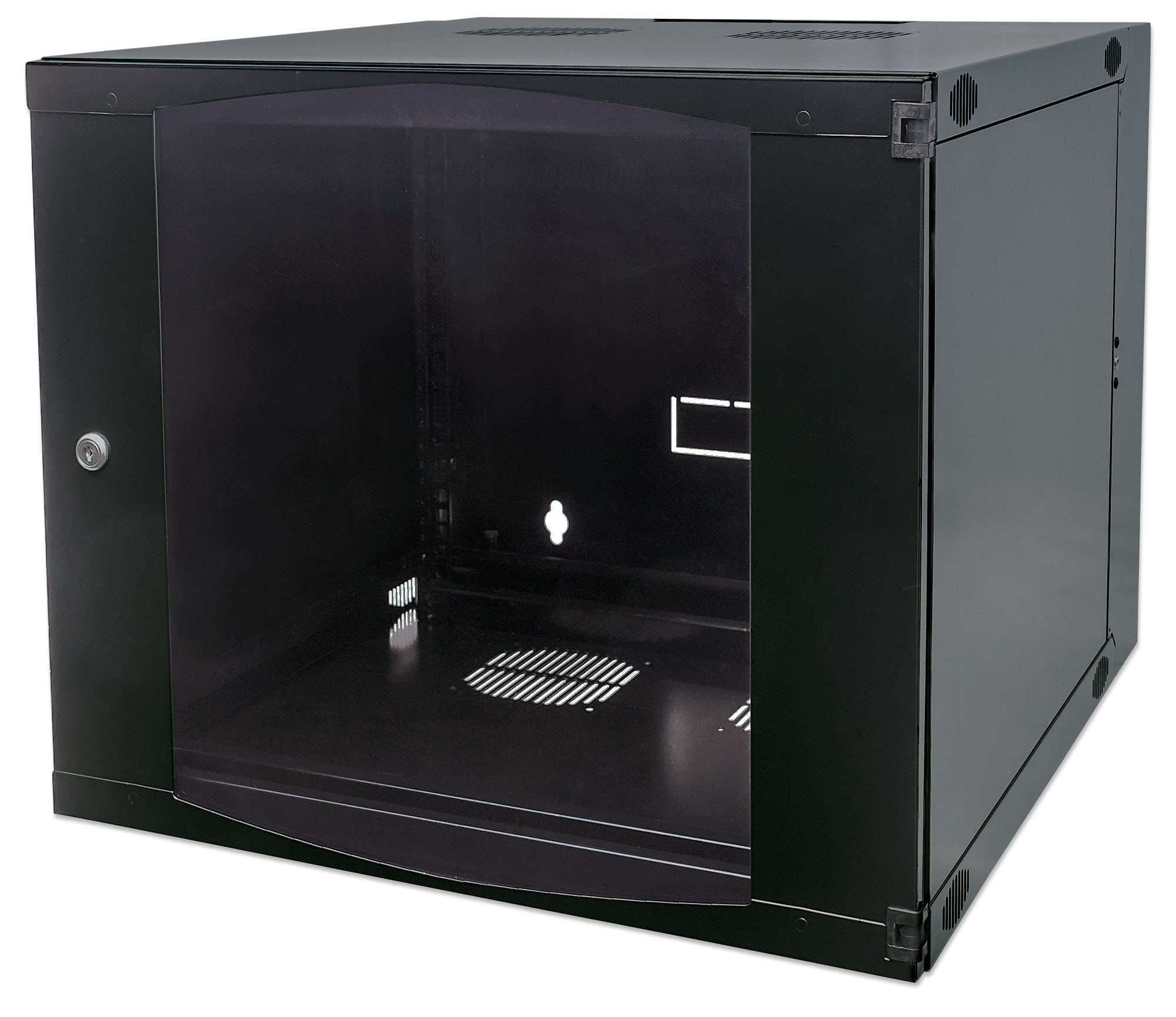 Intellinet 713863 rack 12U Da parete Nero (19 Double Section Wallmount - Cabinet - Warranty 12M)
