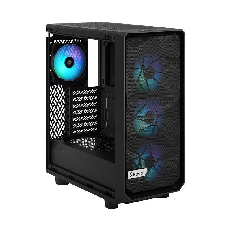 Fractal-Meshify-2-Compact-Lite-RGB-TG-Light-Tint-Black--MIDI-Tower-Gehuse-con-finestre-laterali-e-illuminazione-RGB-