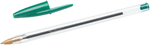 Penna-sfera-Originale-Bic-Cristal---Punta-Tonda-da-10-mm---Texture-04-mm---Incisione-a-base-di-olio---Colore-Verde
