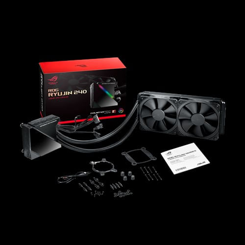 ASUS-ROG-RYUJIN-240-Processore-Raffreddatore-di-liquidi-tutto-in-uno-12-cm-Nero-1-pz