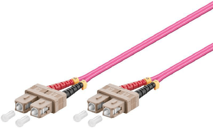 Microconnect FIB222007-4 cavo a fibre ottiche 7 m SC/UPC OM4 Viola (SC/UPC-SC/UPC 7m OM4 - MM Duplex LSZH OD 2mm 0.3dB -
