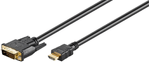 Microconnect-HDM192411-cavo-e-adattatore-video-1-m-HDMI-tipo-A-Standard-DVI-D-Nero--HDMI-19---DVI-D-M-M-Cable-1m---HDMI-