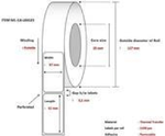Label-57-x-32-mm.-Core-25---Thermal-Transfer.-Removable---2100-labels-per-roll.-12-rolls-per-box.-Thermal-transfer-label