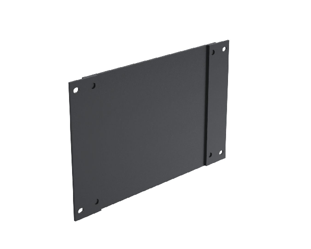 Kiosk-blanking-plate---Scanner---W206--BLACK----Warranty-60M