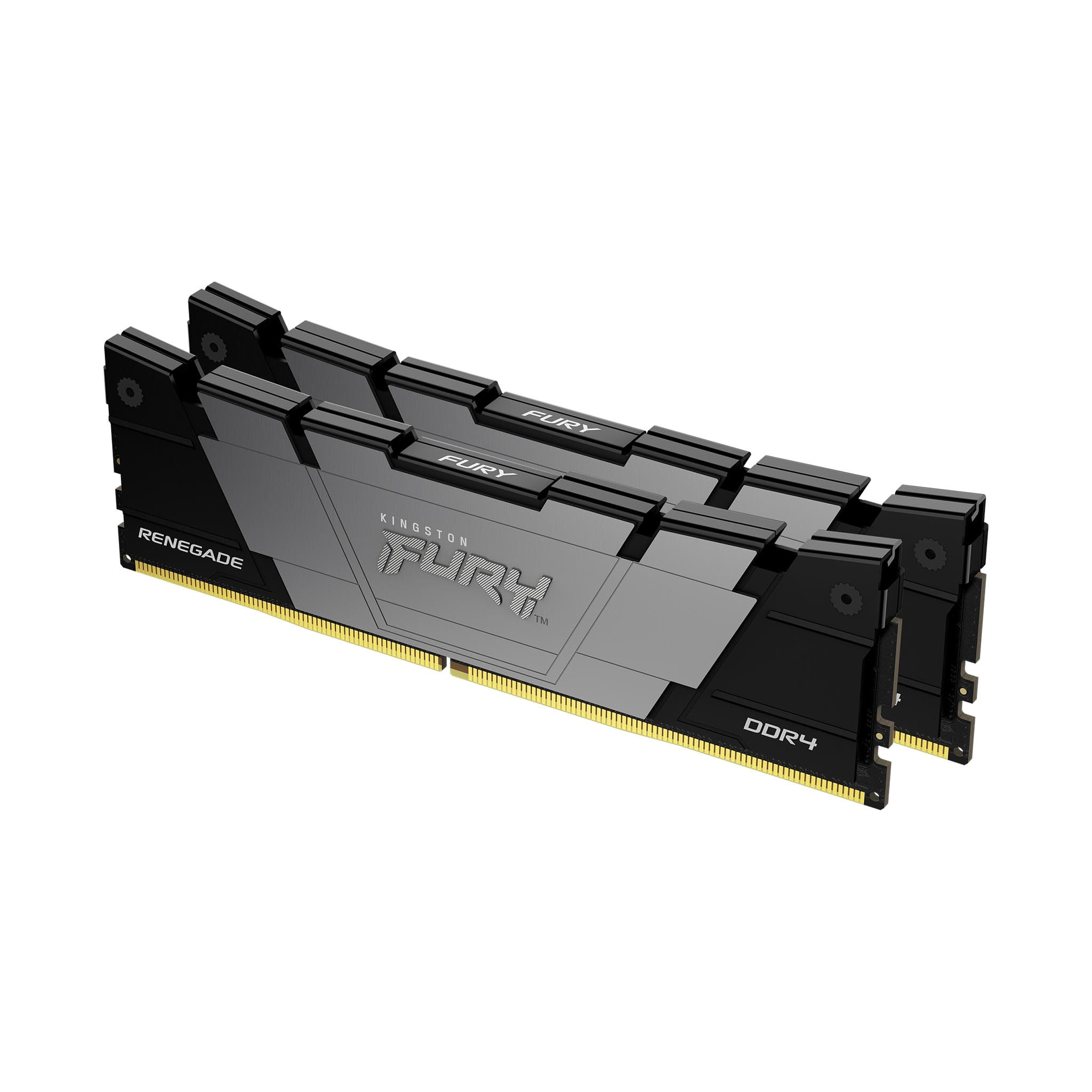 Kingston Technology FURY 32GB 3200MT/s DDR4 CL16 DIMM Kit da 2 1Gx8 Renegade Black (Kingston FURY Renegade - DDR4 - kit