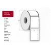 Capture-CA-LB3064-etichetta-per-stampante-Bianco--Label-47x25-Core-25---Diameter-74-mm.-Thermal---print.-Uncoated.-Perma