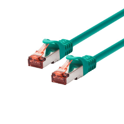 PATCH-CABLE-CAT6-F-UTP---0.3M---GREEN---Warranty-24M