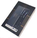 Parker-2093215-Set-di-penne-Nero-Argento-2-pz