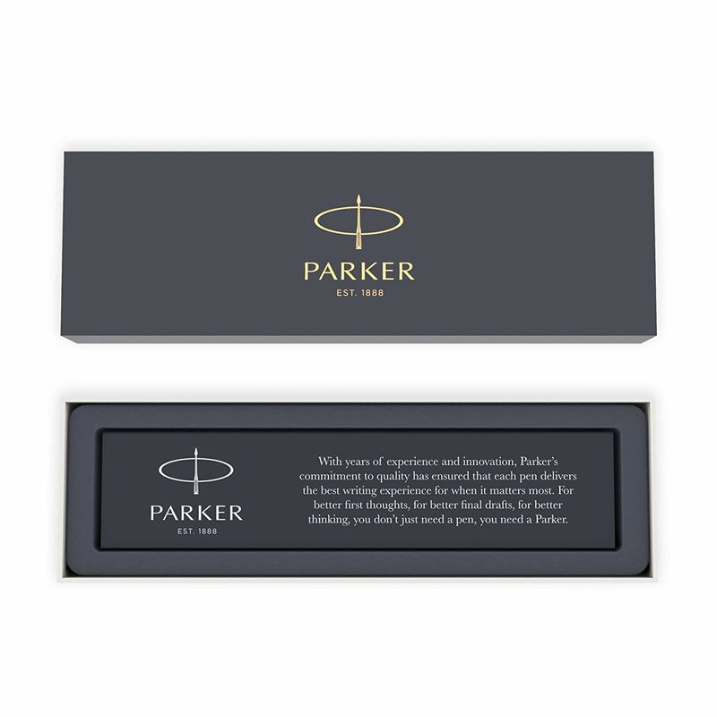 Parker-2093215-Set-di-penne-Nero-Argento-2-pz