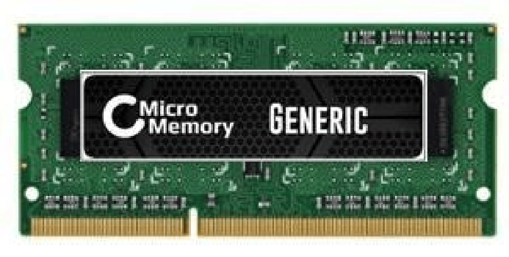 CoreParts MMI9892/4GB memoria 1 x 4 GB DDR3 1600 MHz (4GB Memory Module 1600Mhz - DDR3 Major SO-DIMM for IBM - 1600MHz D
