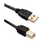 Vultech US21302 cavo USB 1,8 m USB 2.0 USB A USB B Nero