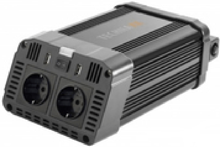 Technaxx TE16 - Convertitore DC-AC - 12 V - 1200 Watt - Connessioni di uscita 2