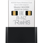 TP-Link Mercusys MA20N AC650 Nano Wi-Fi USB Adapter (MA20N)
