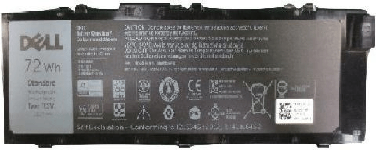 Dell Primary Battery - batteria per laptop - ioni di litio - 6 celle - 72 Wh