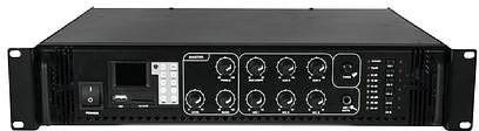 Omnitronic 80709755 Audioverstärker Leistung/Phase Schwarz (80709755)