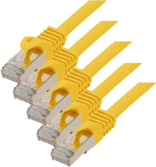 ShiverPeaks  Cavo grezzo S-ConnCat.7 S/FTP 3 m - RJ-45 - RJ-45 - maschio/maschio - oro - Cavo grezzo Cat.7