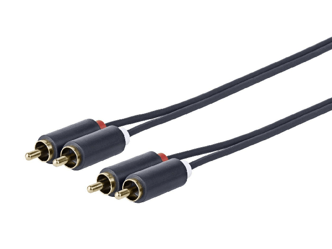 Vivolink-PRORCARCA0.5-cavo-audio-05-m-2-x-RCA-Nero--2-X-RCA---2-X-RCA-M-M---.---Warranty-144M-