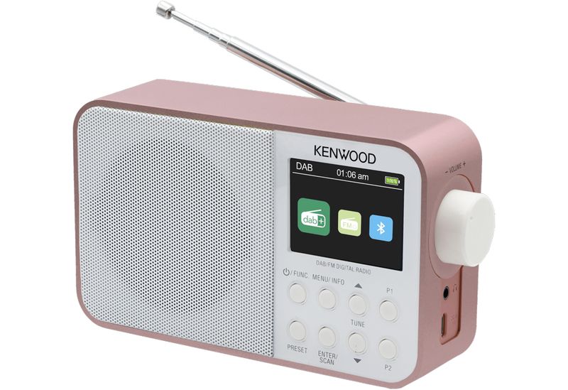 Kenwood-CR-M30DAB-R-radio-Portatile-Digitale-Rose-Gold