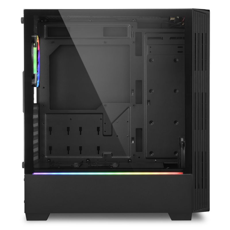 Sharkoon-RGB-LIT-100-Midi-Tower-Nero