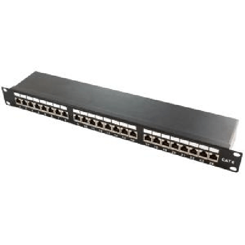 Logilink  Pannello patch LogiLink 4830 cm (19") - Cat.6A - Classe EA 10G 500 MHz - RJ45 - ISO/IEC 11801